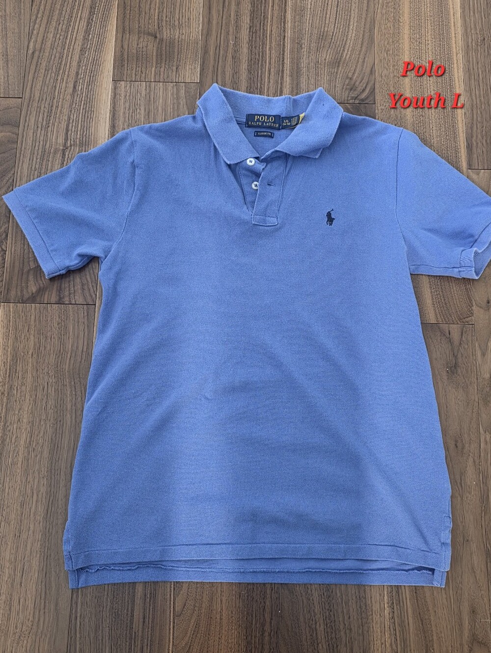 Ralph Lauren Polo Short Sleeve Shirt - Light Blue